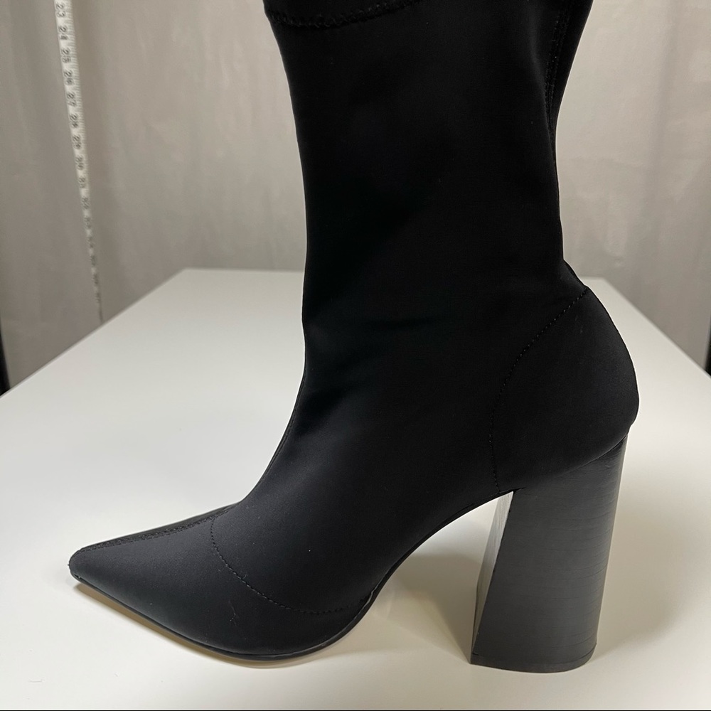 Steve Madden | Black Lombard Bootie - Picture 4 of 11